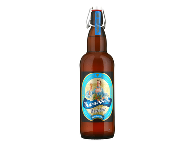 Kvietinis BISTRAMPOLIO DVARO alus, 4,6 %, 1 l