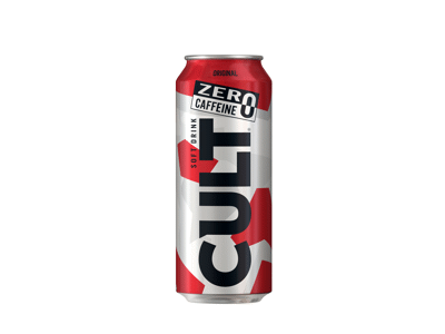 Gazuotas gėrimas CULT ORIGINAL ZERO CAFFEINE, 500 ml