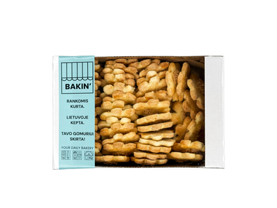 Sausainiai  BAKIN'', Migdoliniai, 400 g