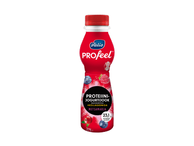 Balt. jogurto gėrimas su miško uog. VALIO PROFEEL, 0,1%rieb., 275 g