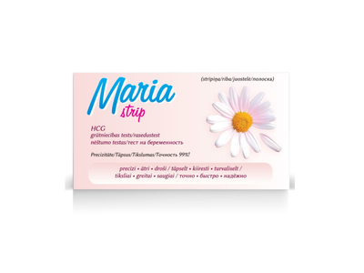 Test.nėštumui nustatyti MARIA STRIP 1vnt