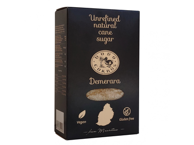 Nerafinuotas cukranendrių cukrus DODO Demerara, 500 g