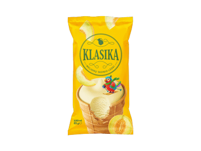 Šerbetas KLASIKA, melionų skonio, 80 g