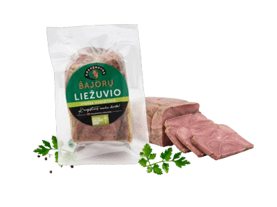 Virtas BAJORŲ liežuvio vyniotinis, pirma rūšis, 1 kg