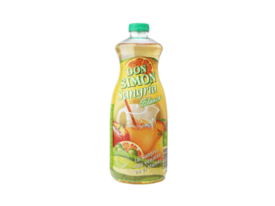Aromatizuotas vyno gėrimas DON SIMON SANGRIA WHITE, 1500 ml