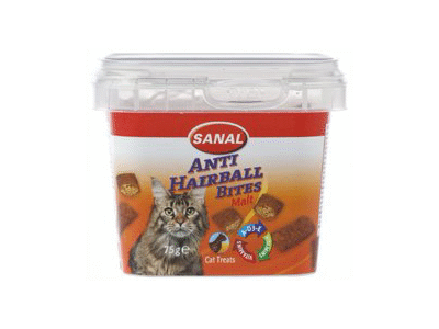 Papildas katėms SANAL ANTI-HAIRBALL nuo sąvėlų, 75 g