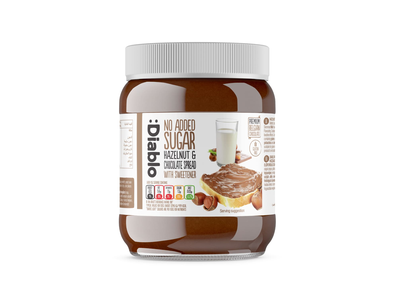 Šokolad. lazdyno riešutų kremas DIABLO, 350 g