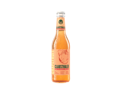 Nealkoholinis alus CLAUSTHALER, greipfrutų skonio, 330 ml
