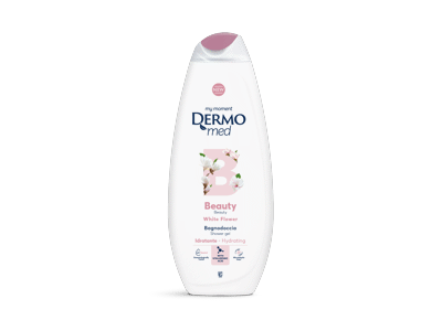 Dušo želė DERMOMED BEAUTY WHITE FLOWER, 750 ml