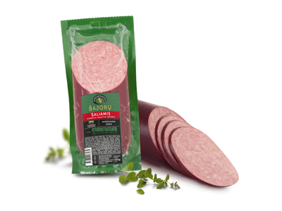 Karštai rūkytas BAJORŲ saliamis, vakuumuotas, a. r., 400 g