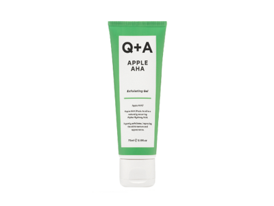 Q+A gelinis veido šveitiklis APPLE AHA, 75 ml