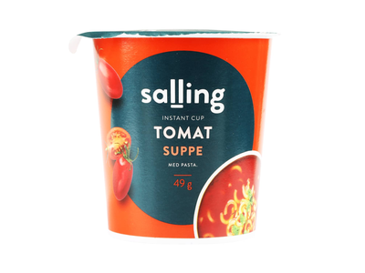 Pomidorų sriuba su makaronais SALLING, 49 g