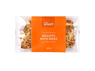 Sausainiai su sėklomis RIMI SMART, 250 g