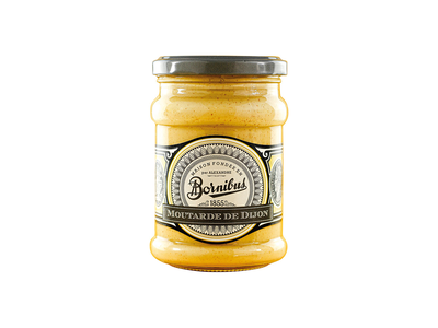 Dijon garstyčios BORNIBUS, 275 ml