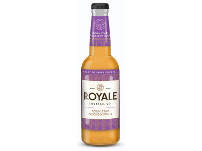 Alkoholinis kokteilis ROYALE Porn Star Martini, 5%, 0,33 l, butelis
