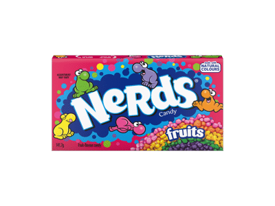 Kramtomieji saldainiai NERDS RAINBOW, 141.7 g