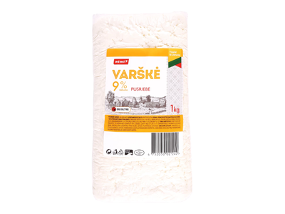 Varškė RIMI, 9 % rieb., 1 kg