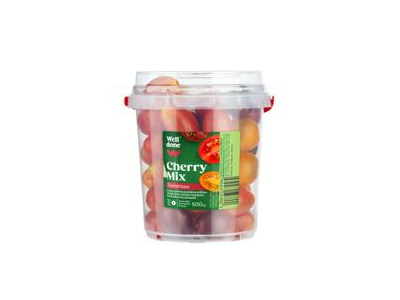 Įvairių vyšninių pomidorų mišinys WELL DONE, 500 g