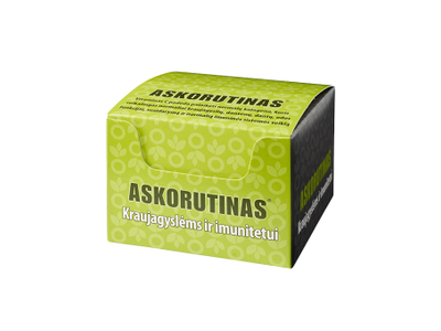 ASKORUTINAS, 20 tablečių