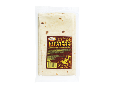 Lavašas ZAPA LT, 190 g