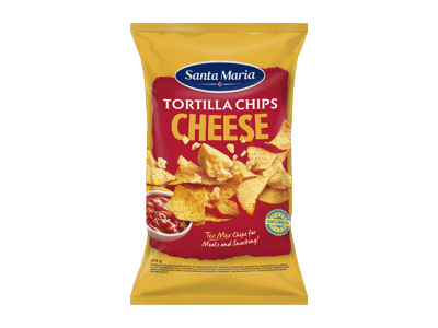 Kukurūzų traškučiai SANTA MARIA TEX MEX su sūriu, 475 g