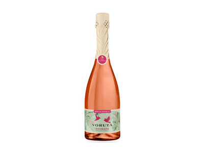 Gazuotas nealkoholinis aromatizuotas vaisių vynas VORUTA rabarbarų, 750 ml
