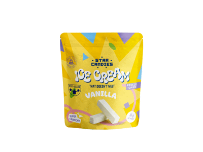 Šaltyje džiovinti vaniliniai ledai STAR CANDIES, 16 g