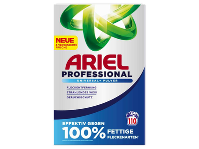 Skalbimo milteliai ARIEL Universal+ PRO, 110 skalb., 6,05 kg