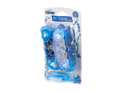 Tualeto gaiviklis CLEVER OCEAN, 2 x 48 g