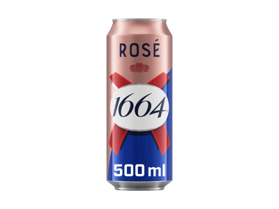 Alus KRONENBOURG 1664 BLANC FRUITS ROUGE, 500 ml