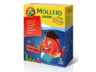 Maisto papil. MOLLER'S JUNIOR brašk. sk., N45
