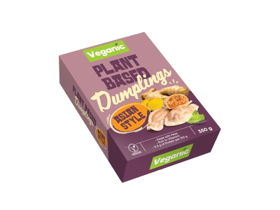 Šaldyti veganiški azijietiški koldūnai VEGANIC, 350 g