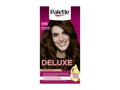 PALETTE DELUXE plaukų dažai 3-65 (750) šokoladinis

