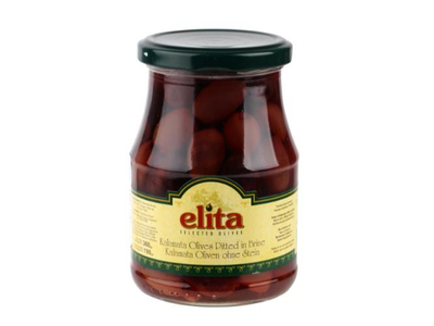 Alyvuogės ELITA Kalamata, be kauliukų, L dydis, 360 g/ 190 g
