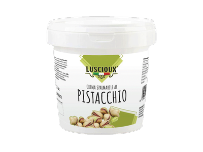 Pistacijų riešutų kremas LUSCIOUX, 45%, 1 kg
