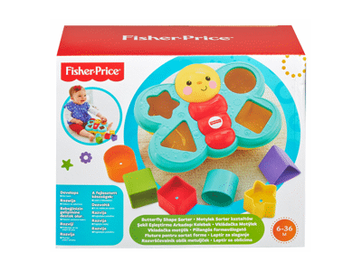 Žaislas FISHER PRICE DRUGELIS, 1 vnt.