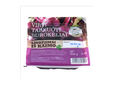 Lupti virti tark. burokėliai LINKĖJIMAI IŠ KAIMO, vakuumuoti, 500 g