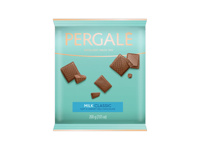 Pieninis šokoladas PERGALĖ, 200 g