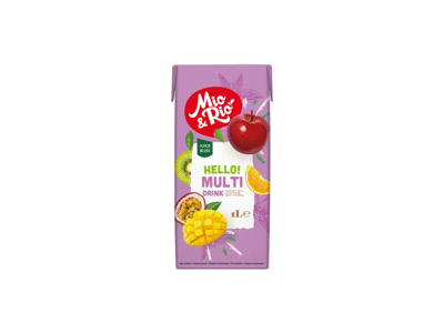 Įvairių vaisių sulčių gėrimas MIO&RIO, 1 l