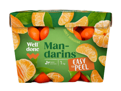 Mandarinai dėžutėje WELL DONE, 1-2 d., 1 kg