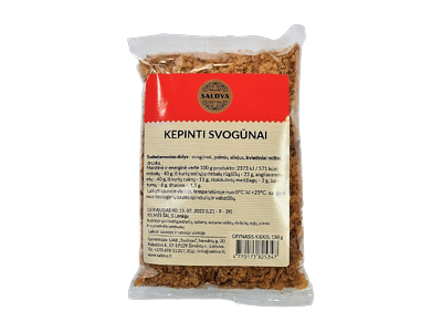 Kepinti svogūnai SALDVA, 150 g