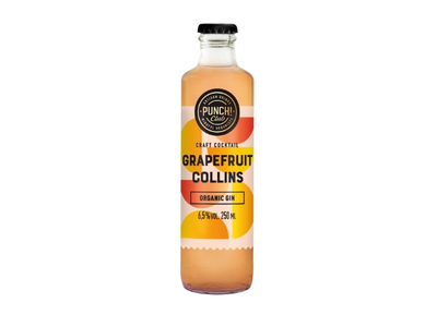 Alkoholinis kokteilis PUNCH CLUB, Grapefruit Collins 6.5%, 250 ml