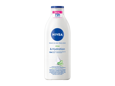 NIVEA ALOE & HYDRATION kūno losjonas, 400 ml