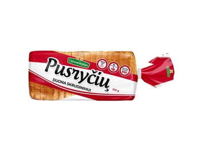 Skrudinamoji PUSRYČIŲ duona, 500 g