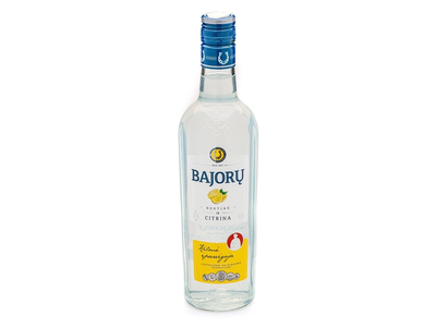 Spiritinis gėrimas BAJORŲ citrina 32%, 500 ml