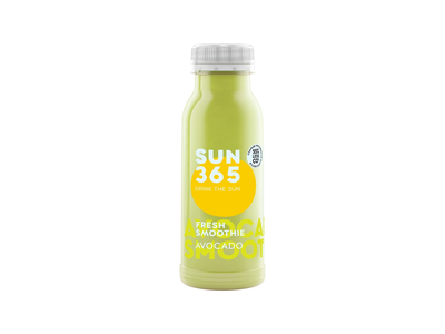 Žaliosios sultys su avokad.SUN365,250 ml