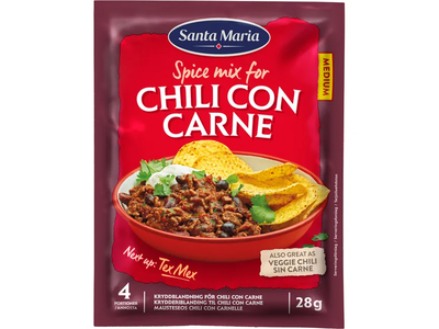 Prieskonių mišinys SANTA MARIA CHILLI CON CARNE, 28 g