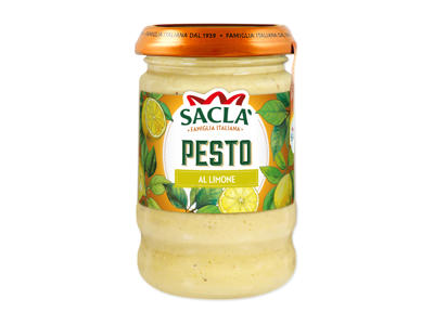 Pesto padažas su citrinomis SACLA, 190 g