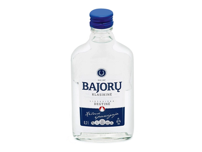 Degtinė BAJORŲ KLASIKINĖ 40%, 200 ml