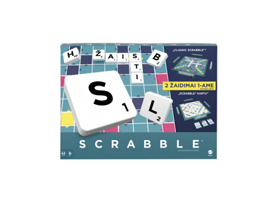 SCRABBLE žaidimas lietuvių kalba „2 in 1“